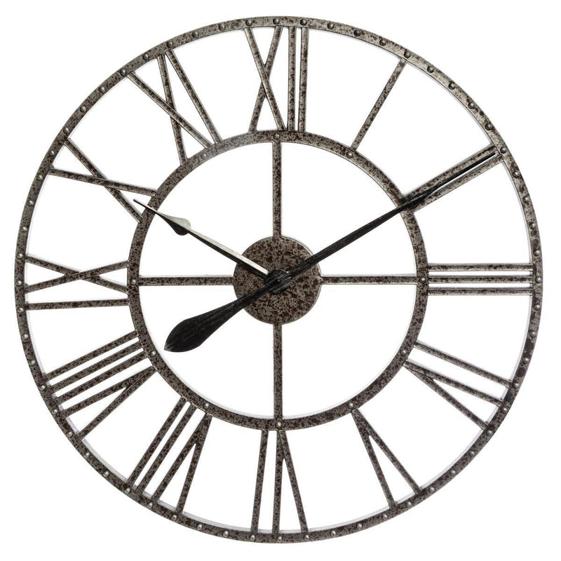Zegar ścienny VINTAGE, Ø 64 cm, kolor szary