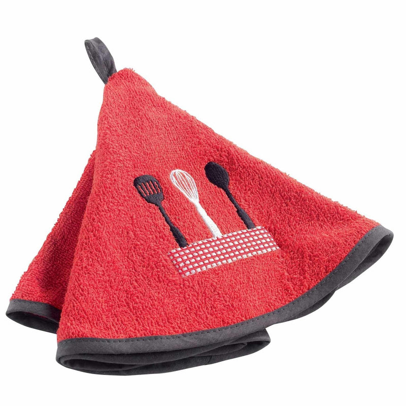 Ręcznik kuchenny SPATULA RED, Ø 60 cm