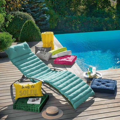 Poduszka na leżak ogrodowy PACIFIQUE, 60 x 180 cm, kolor taupe