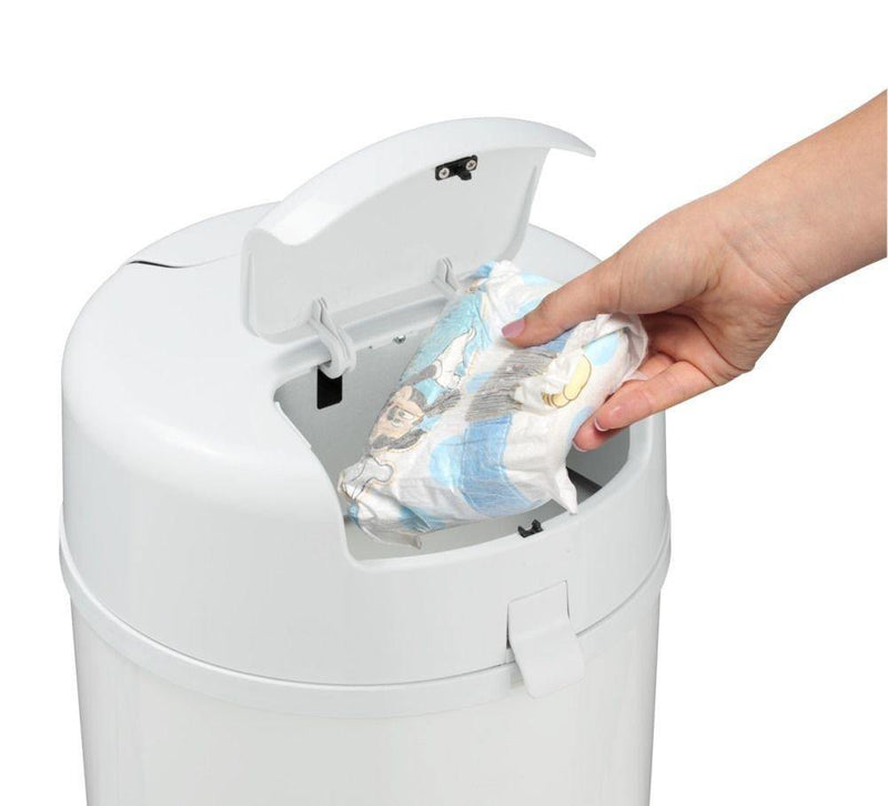 Kosz łazienkowy na odpady higieniczne SECURA PREMIUM, biały, WENKO