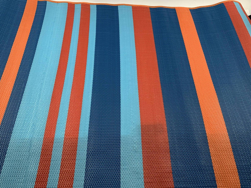 Mata plażowa rolowana, 180 x 75 cm, pomarańczowa