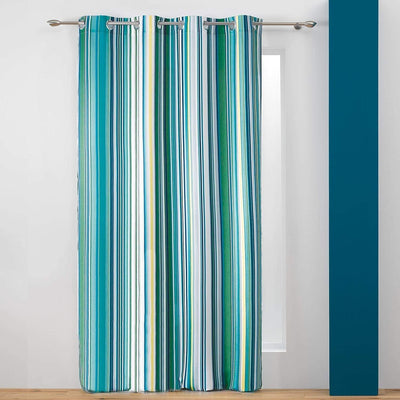 Zasłona okienna COLOR LINE, 140 x 260 cm, kolorowe pasy