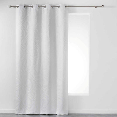 Zasłona okienna LEXI, 140 x 260 cm, biała