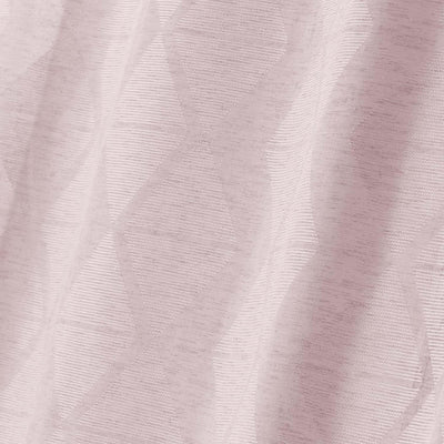 Firana okienna na przelotkach LOZAE, 140 x 240 cm, różowa