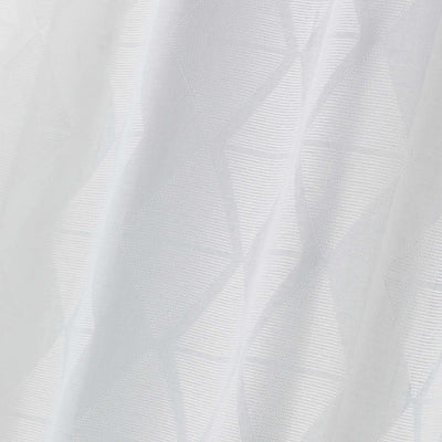 Firana okienna na przelotkach LOZAE, 140 x 240 cm, biała