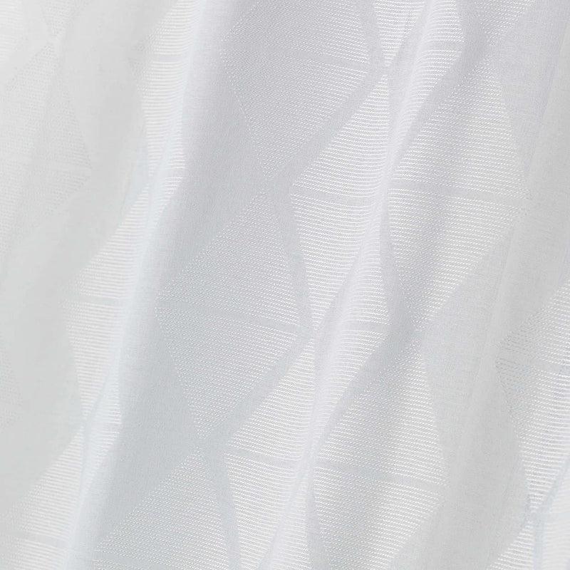 Firana okienna na przelotkach LOZAE, 140 x 240 cm, biała