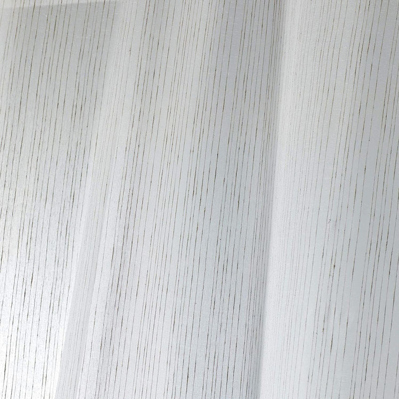 Firana do kuchni krótka MARLA, 60 x 160 cm, kolor naturalny, 2 sztuki