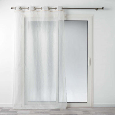Firana okienna na przelotkach VERONE, 140 x 240 cm, biała