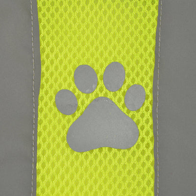 Peleryna przeciwdeszczowa dla psa odblaskowa, 40 cm