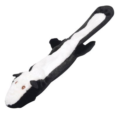 Zabawka dla psa TCHÓRZ, piszcząca, 48 cm, czarno-biała