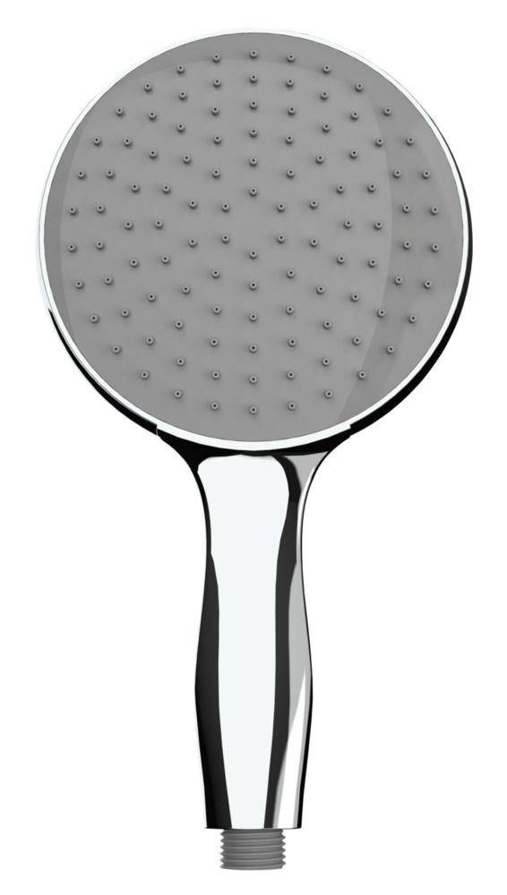 Słuchawka prysznicowa z funkcją oszczędzania wody, Ø 15 cm, srebrna, WENKO
