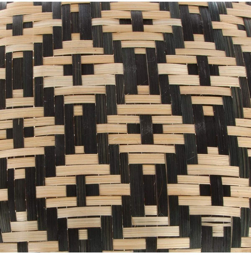 Zestaw misek bambusowych, 3 sztuki, czarny wzór