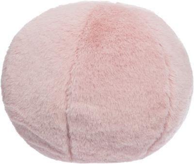 Poduszka ozdobna dla dziecka okrągła, 24,5 cm, kolor różowy