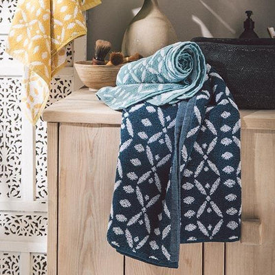 Ręcznik łazienkowy BORNEO, bawełna, 50 x 90 cm, turkusowy