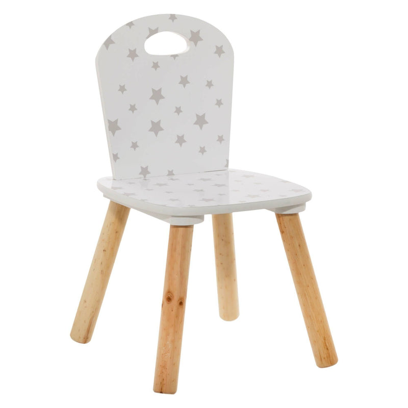 Krzesło dla dzieci, w drobne gwiazdki
