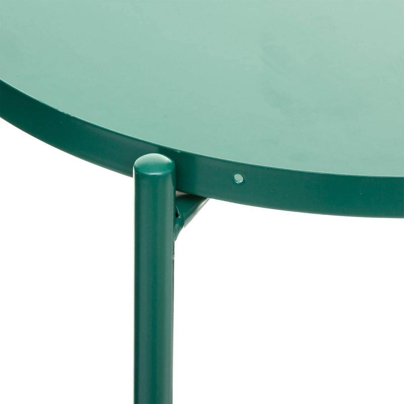 Stolik kawowy okrągły MEEKO, Ø 45 cm, zielony