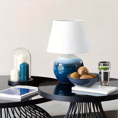 Lampka stołowa ceramiczna BOT, Ø 27 cm