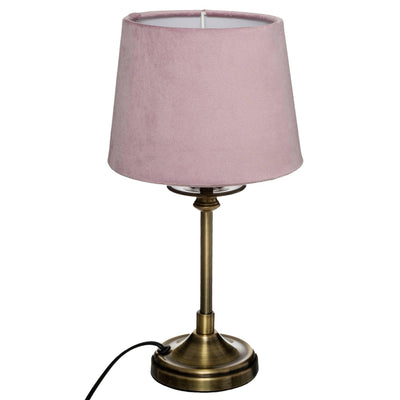 Lampa stołowa z klasycznym kloszem BUE, Ø 18 cm