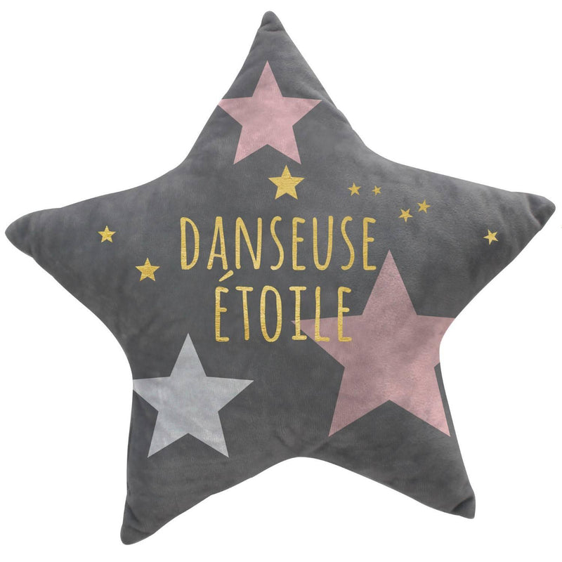 Poduszka ozdobna w kształcie gwiazdy DANSEUSE ETOILE, 42 x 42 cm