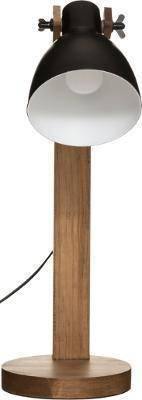 Lampa stojąca CUBA, wys. 56 cm, drewniana
