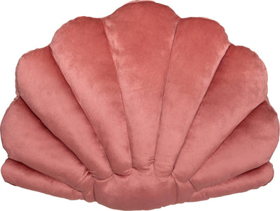 Poduszka dekoracyjna EDI, 40 x 30 cm, różowa muszla