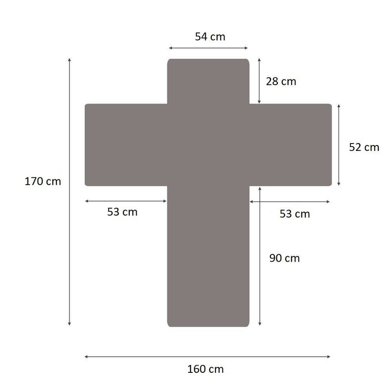 OUTLET Pokrowiec na fotel 165 x 179 cm, mikrofibra