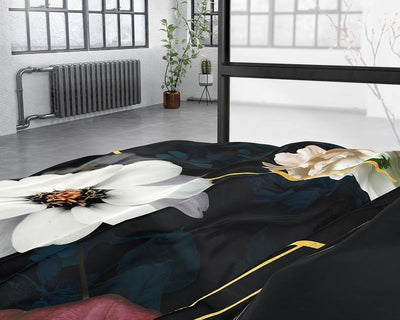 Pościel bawełniana LINLEEZ INDIGO, 140 x 220 cm,  DREAMHOUSE