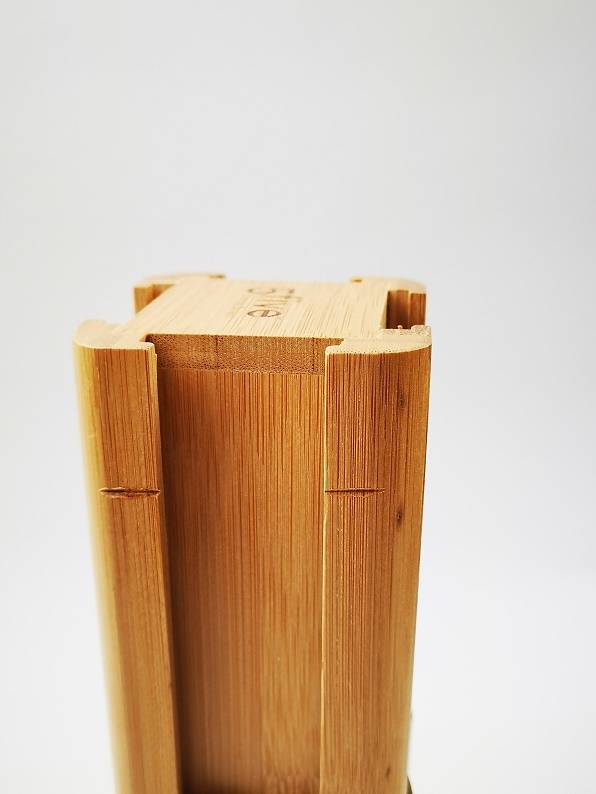OUTLET Stojak obrotowy na kapsułki, 32 szt, bambus