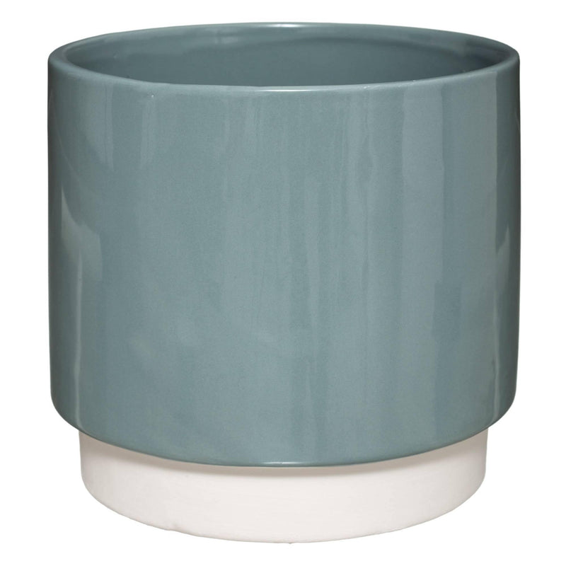 Doniczka ceramiczna MULTI, Ø 16,5 cm, jasnoniebieska