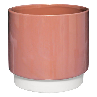 Doniczka ceramiczna MULTI, Ø 16,5 cm, różowa
