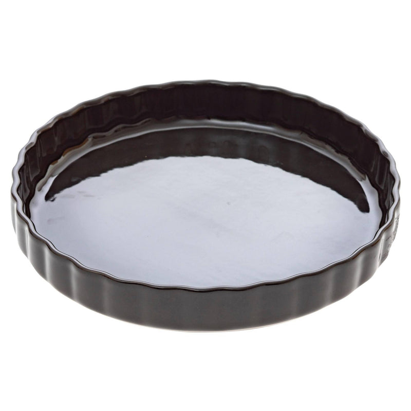 Naczynie do zapiekania, ceramika, Ø 28 cm, szare