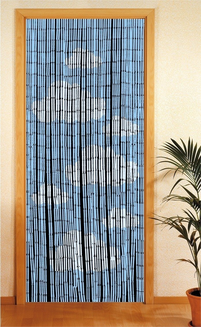 OUTLET Zasłona bambusowa Clouds, 90x200 cm, WENKO