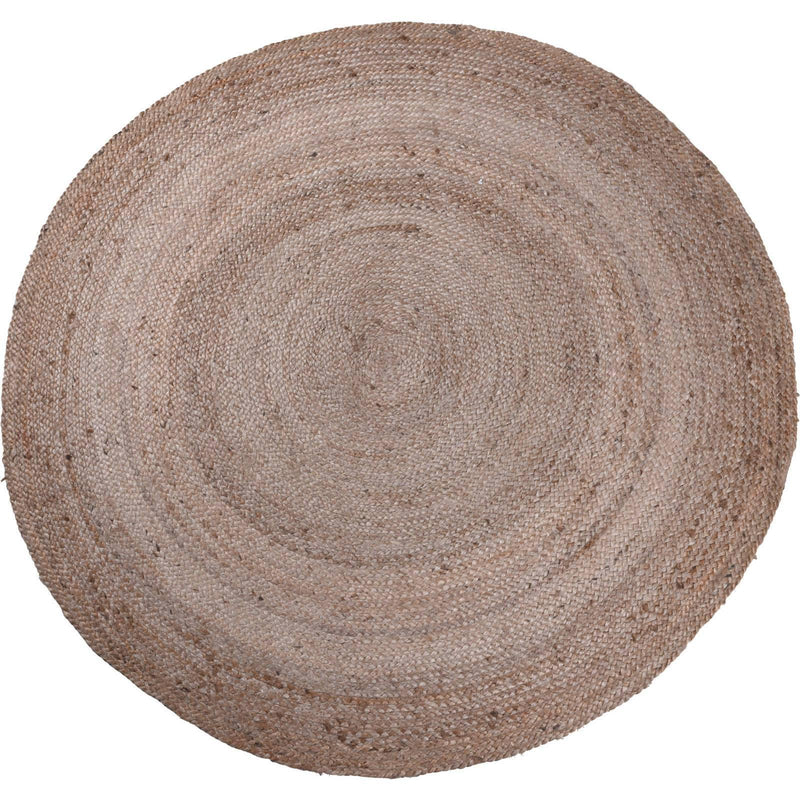 Dywan pleciony z juty, Ø 150 cm, okrągły
