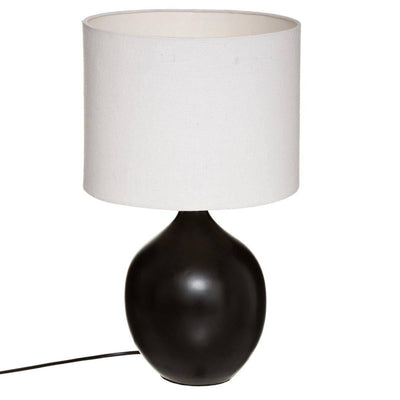 Lampa stołowa na ceramicznej podstawie MAJA, wys. 52 cm