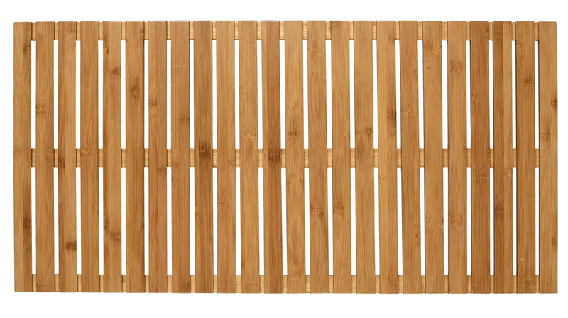 Mata łazienkowa, podest z drewna bambusowego BAMBUSA, 100 x 50 cm, WENKO