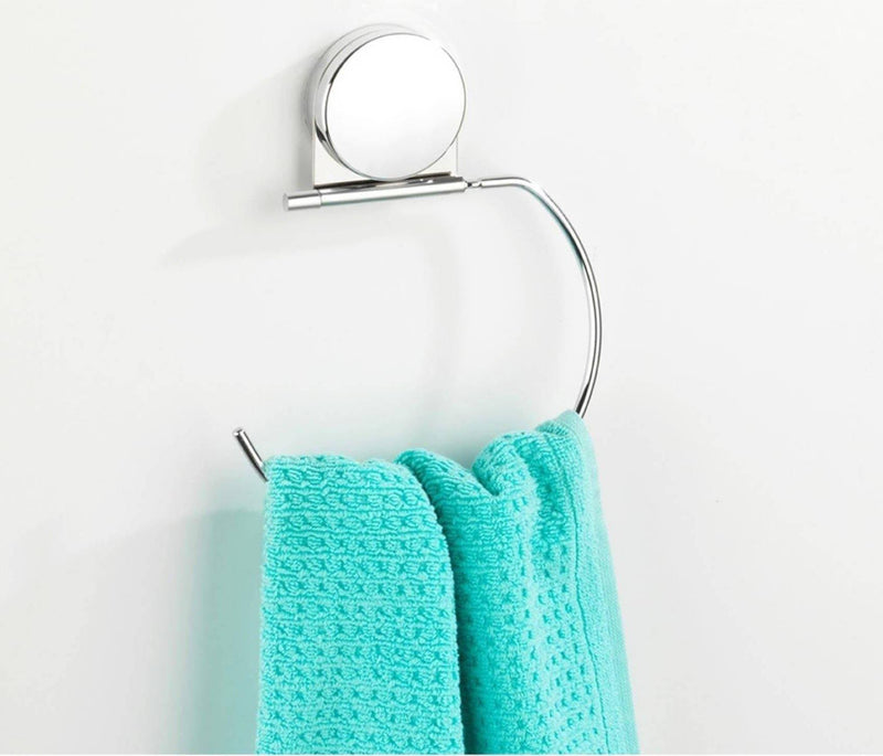 Uchwyt na ręczniki OSIMO Static-Loc, ze stali chromowanej, Wenko