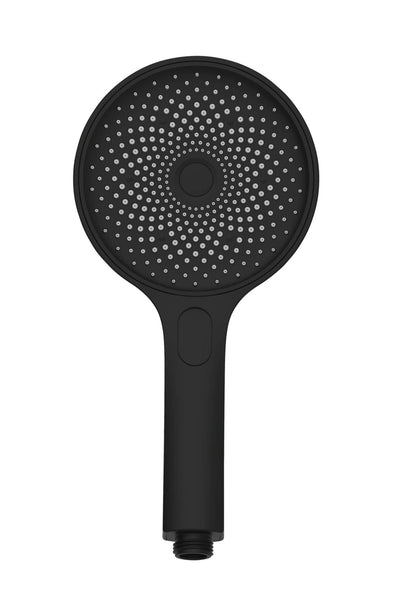 Słuchawka prysznicowa czarna SOFTWATER, Ø 13 cm, WENKO