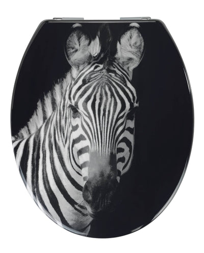Deska sedesowa Zebra, Duroplast, 45 x 37,5 cm, Allstar