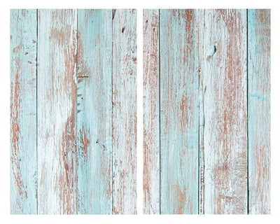 Podkładki kuchenne Drewno, 2 szt., szkło, 52 x 30 cm, Allstar