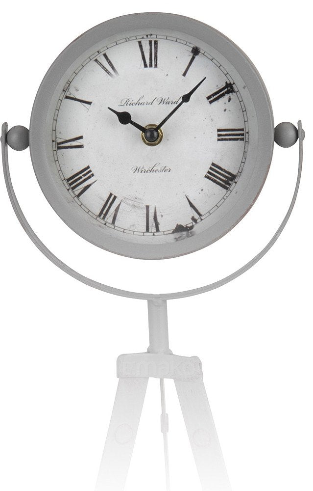 Zegar stołowy z nóżkami, Ø15 cm