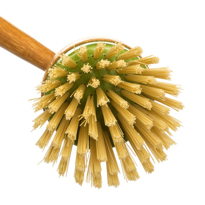 Bambusowa szczotka do mycia naczyń, 22 cm