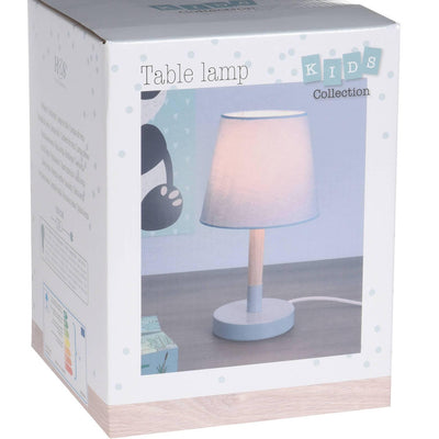 Lampka nocna dla dzieci, Ø 17,5 x 23 cm, szara