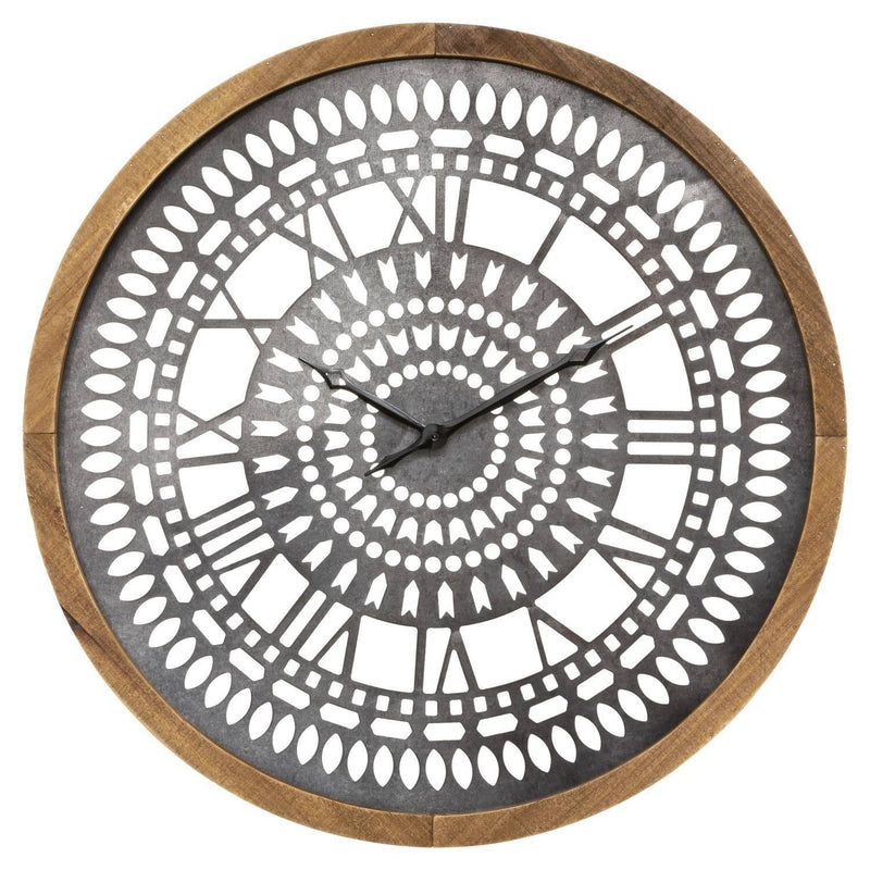 Dekoracyjny zegar ścienny LOUISON, Ø 63 cm