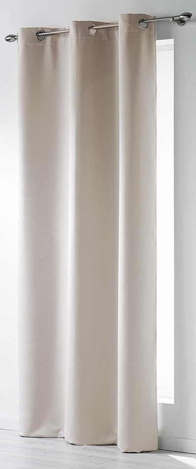 OUTLET Zasłona zaciemniająca OCCULT 140 x 240 cm, kolor jasnobeżowy