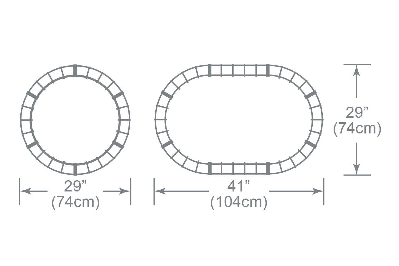 Świąteczna kolejka elektryczna