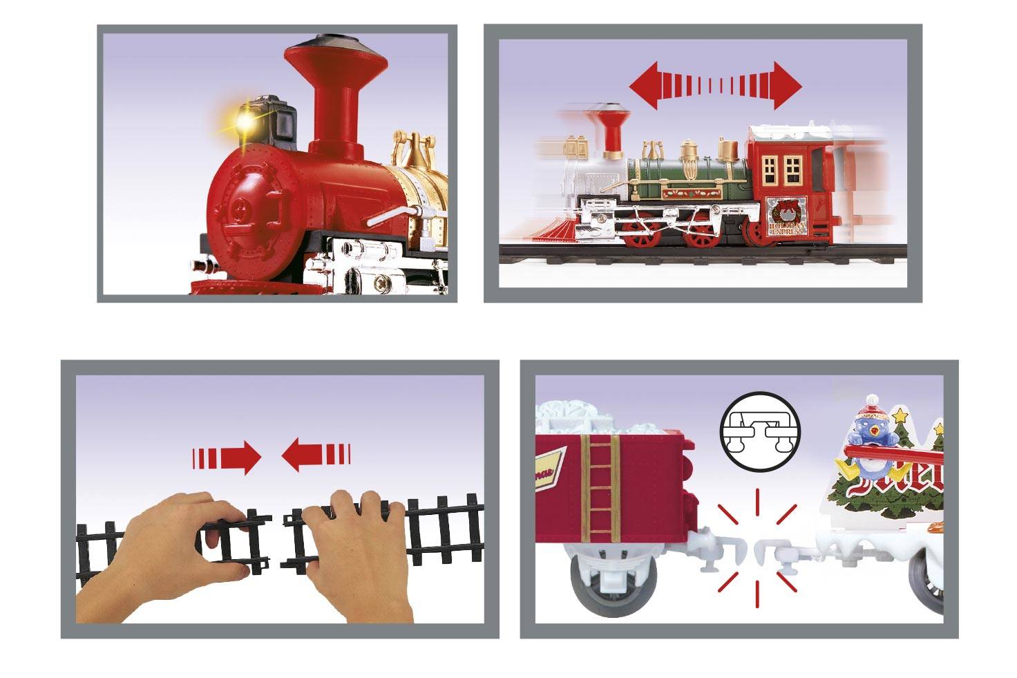 Świąteczna kolejka elektryczna