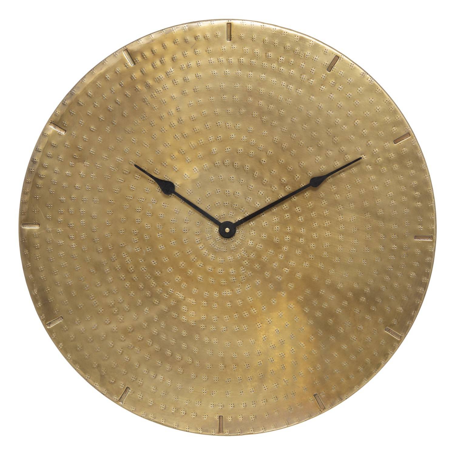 Zegar ścienny nowoczesny OASIS, metalowy, Ø 49 cm