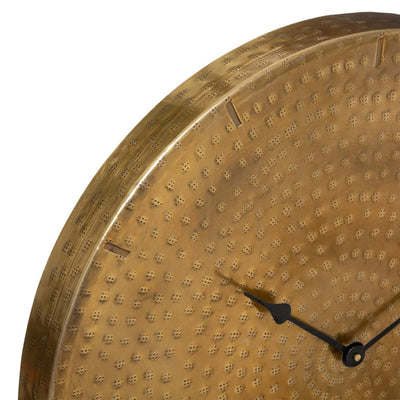 Zegar ścienny nowoczesny OASIS, metalowy, Ø 49 cm