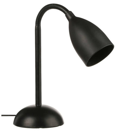 OUTLET Lampa na biurko SILKY, 31 cm, kolor czarny