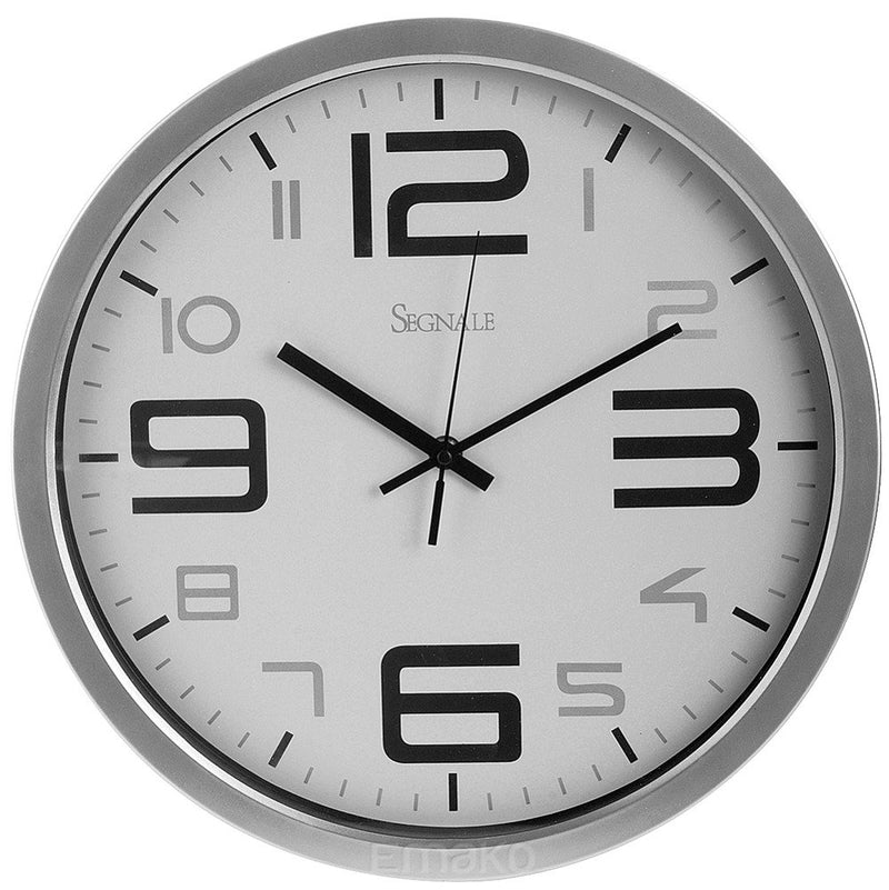 Okrągły zegar ścienny SEGNALE - Ø 35 cm
